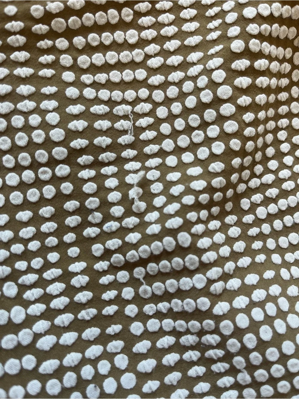 Aerie Olive Dot Tie-Front Bikini Set - Picture 7 of 7